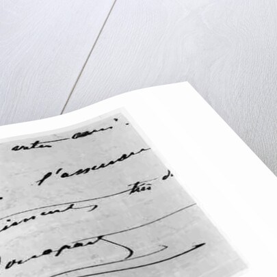 Handwriting and Signature of Napoleon Bonaparte by Anonymous