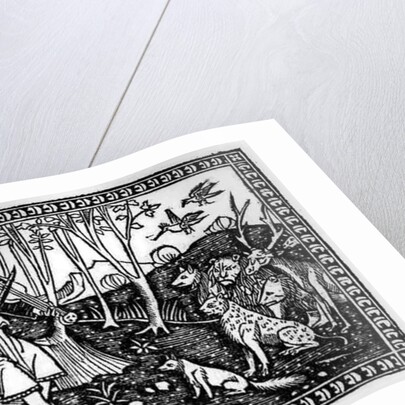 Orpheus Playing to the Animals, 1500 by Italian School