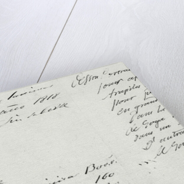 Letter from the Artist by Francisco Jose de Goya y Lucientes