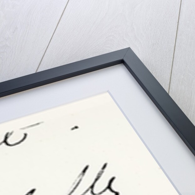 Signature of Florence Nightingale by Anonymous