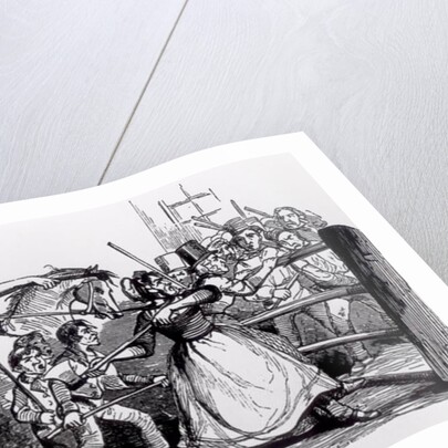 The Welsh Rioters by English School