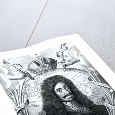 Leopold I, King of Hungary and Holy Roman Emperor, engraved by Philipp Kilian by German School