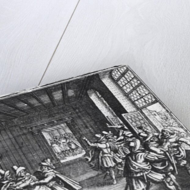 The Defenestration of Prague in 1618 by Anonymous