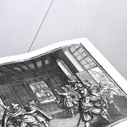 The Defenestration of Prague in 1618 by Anonymous