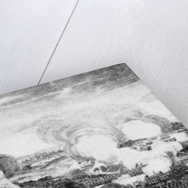 The Battle of Prague, Fought on the 6th May 1757 by English School