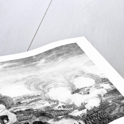 The Battle of Prague, Fought on the 6th May 1757 by English School