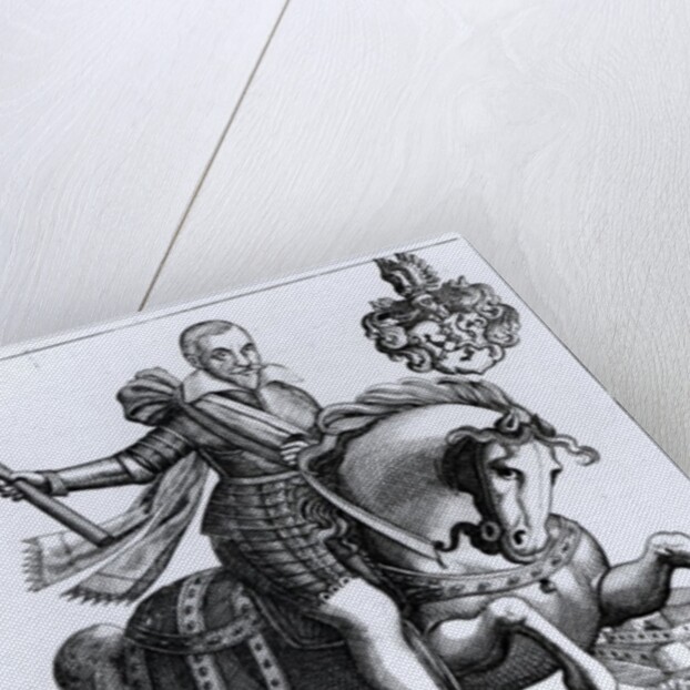 Johann Tserclaes, Graf von Tilly by Eberhard Kieser