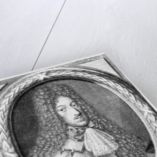 Maximilian II Emanuel, engraved by Leonard II Heckenauer by German School