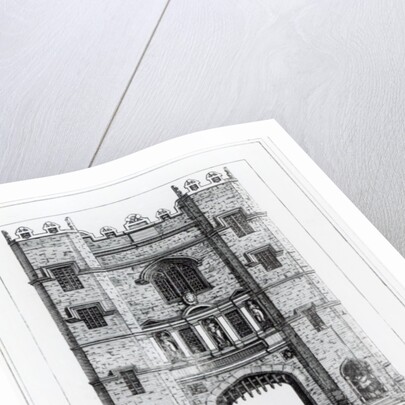 Newgate, London, pub. 1761 by English School