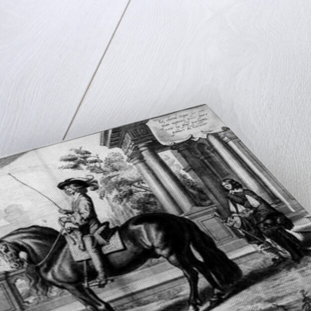 Illustration from a Riding Manual by Abraham Jansz. van Diepenbeeck