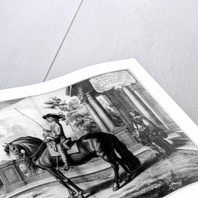 Illustration from a Riding Manual by Abraham Jansz. van Diepenbeeck