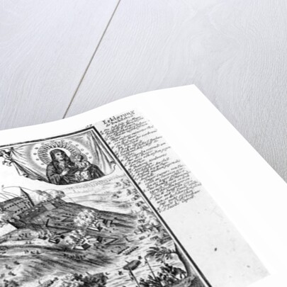 The monastery of Jasna Gora, Czestochowa, under siege by Swedish forces in 1655 by Gabriel Bodenehr