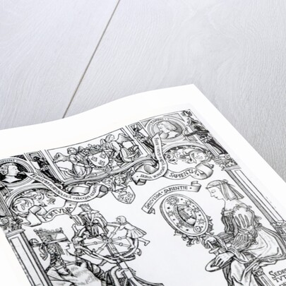 Fortune and Wisdom by English School