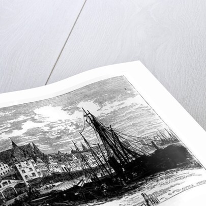 View of Frankfort-on-the-Main with the White Ladies Church in the background by William Henry James Boot