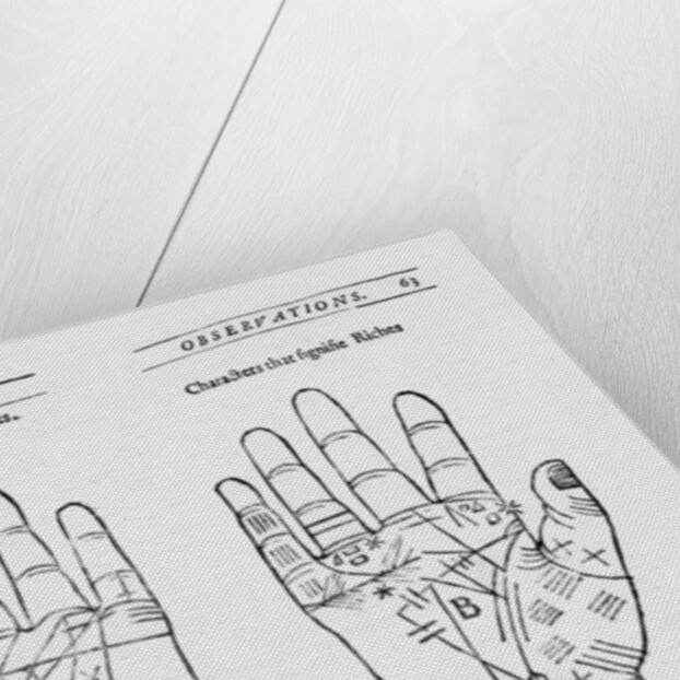 Palm Reading by English School