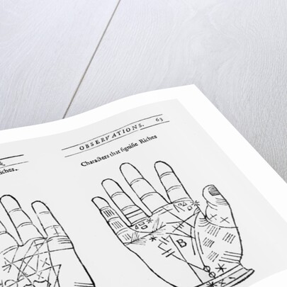 Palm Reading by English School