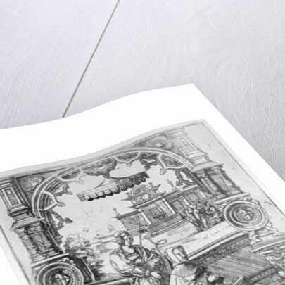 Epitaph of Margaret of Austria by Nicholas Hogenberg