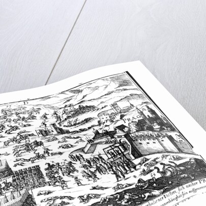 Defenestration of Prague, 1618 by German School