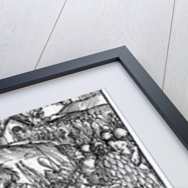 Procession of natives drinking and smoking by Jacques (d.1587/88) (after) Le Moyne