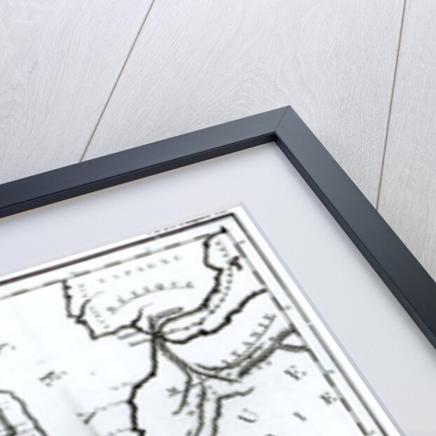 No. III Conjectural Map of the Island of Atlantis, drawn by Bory of St-Vincent and engraved by E. Collin by French School