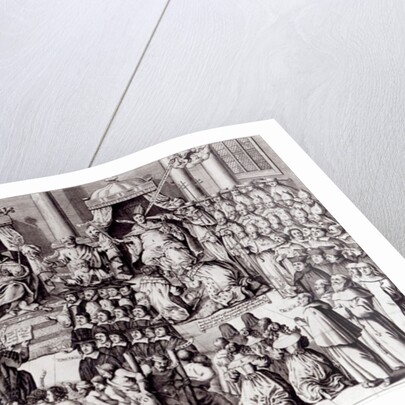 The Church of England Against the Papacy by English School