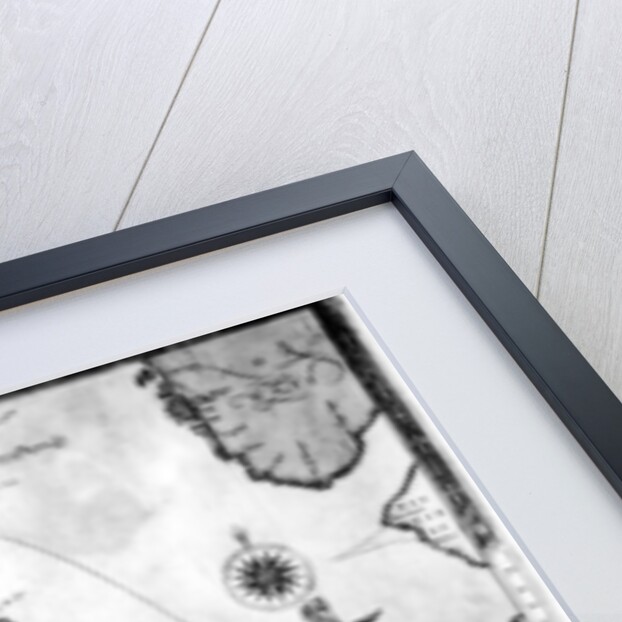 Map showing the route of the Armada fleet by Robert Adams (after)