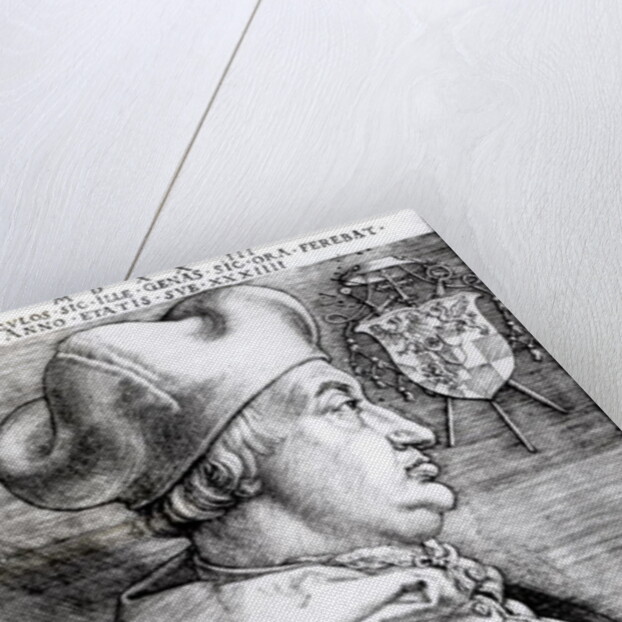 Portrait of Albert, Cardinal Elector of Mainz, 1523 by German School