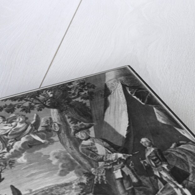 Frederick II and His Nephew Frederick William II by Antoine Pesne