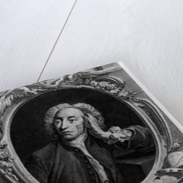 Portrait of Alexander Pope by Arthur (after) Pond