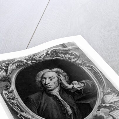 Portrait of Alexander Pope by Arthur (after) Pond