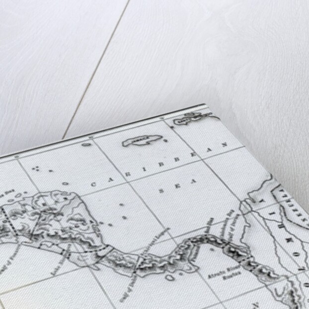 Map of the Various Proposed Isthmian Canal Routes by English School
