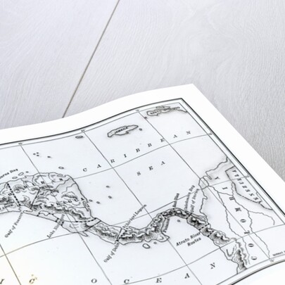 Map of the Various Proposed Isthmian Canal Routes by English School