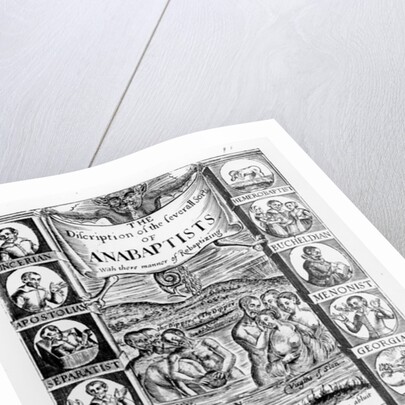 Description of the several sorts of Anabaptists, 1645 by English School