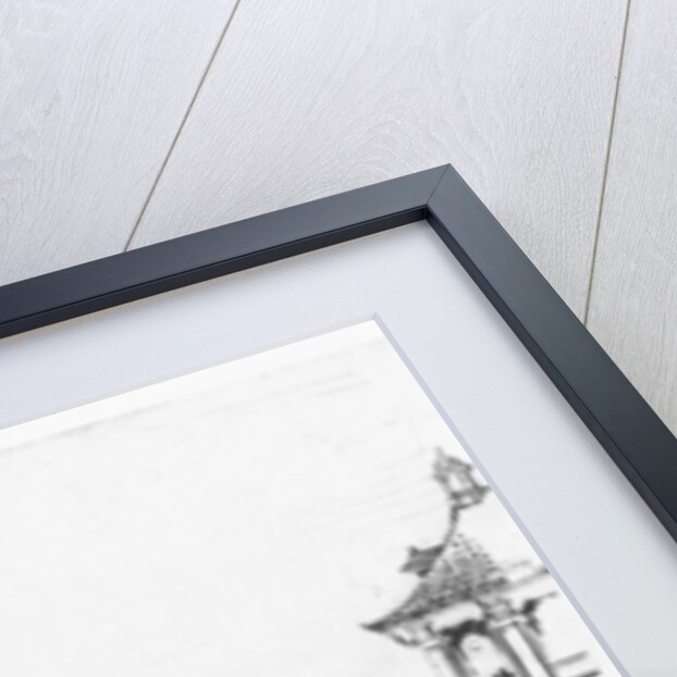 The City of Panama from the Tivoli Hotel, Ancon by Joseph Pennell