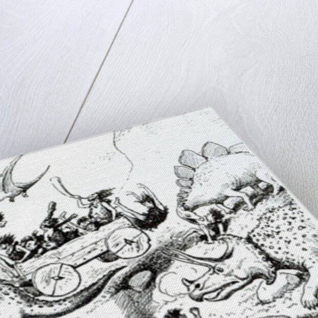 Prehistoric Peeps, 1894 by Edward Tennyson Reed