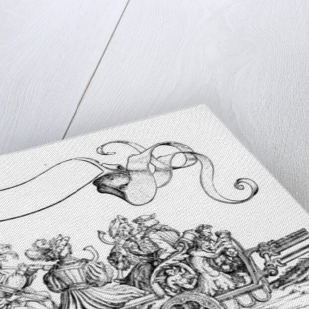 A Scene from Maximilian's Triumphal Procession, c.1516-18 by Hans Burgkmair