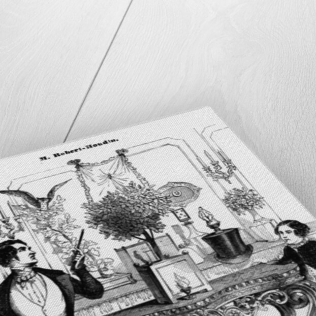 Jean Eugene Robert-Houdin Explaining a Mechanical Toy by Eugene Hippolyte Forest