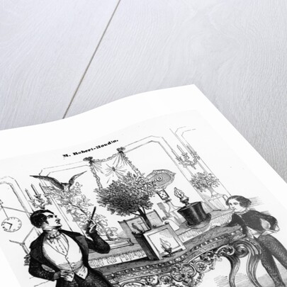 Jean Eugene Robert-Houdin Explaining a Mechanical Toy by Eugene Hippolyte Forest