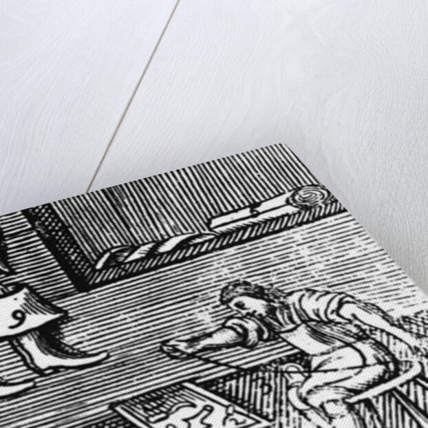 The Shoemaker by English School