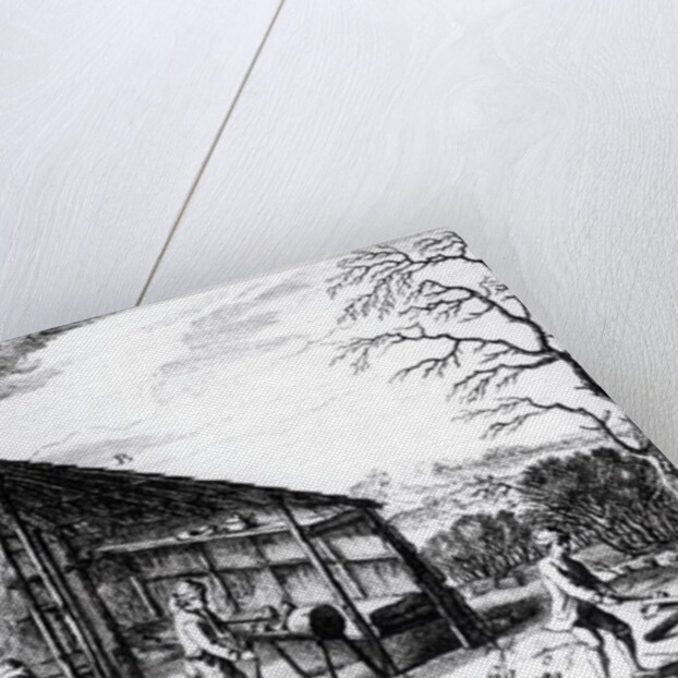 Clog Making by Dutch School