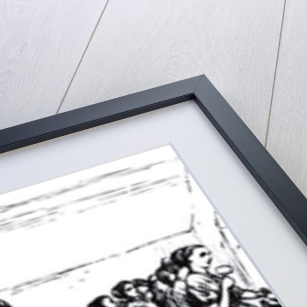 Women and Children Making Shoes by English School