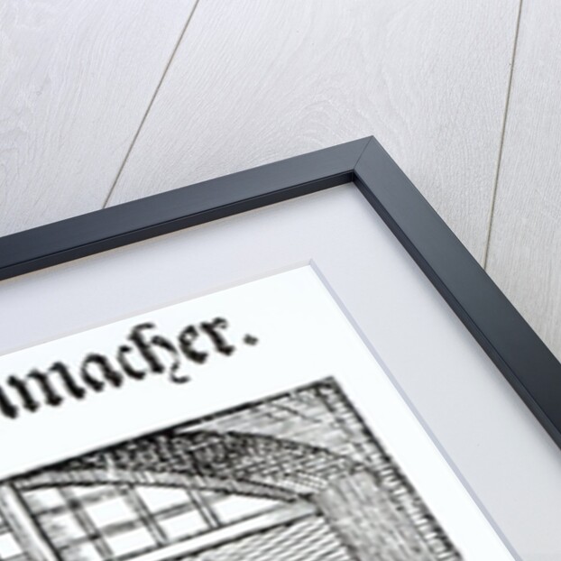 The Glasses Maker. by German School