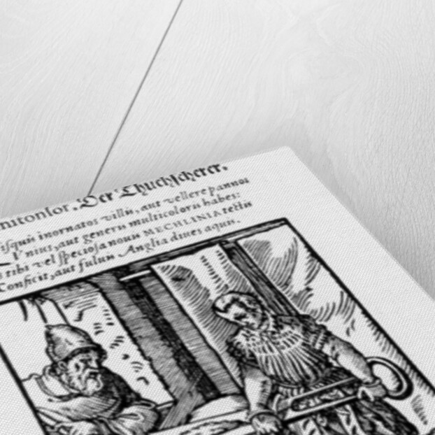 The Carder, published by Hartman Schopper by German School