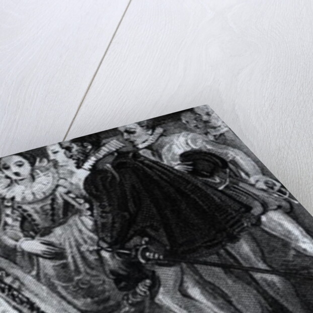 Queen Elizabeth I Knighting Francis Drake in 1581 by English School