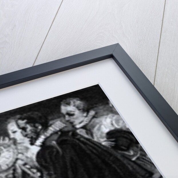 Queen Elizabeth I Knighting Francis Drake in 1581 by English School