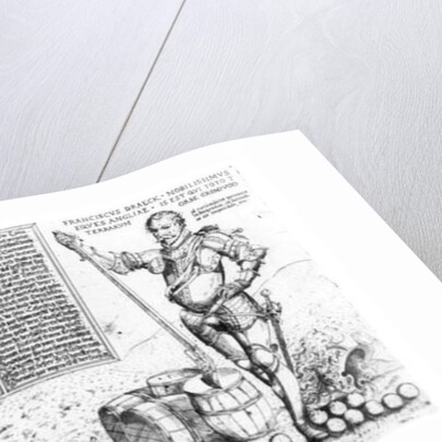 Sir Francis Drake Watches the Loading of his Ship by German School