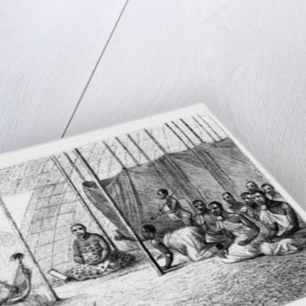 Speke Introduces Grant to the Queen Dowager of Uganda by English School