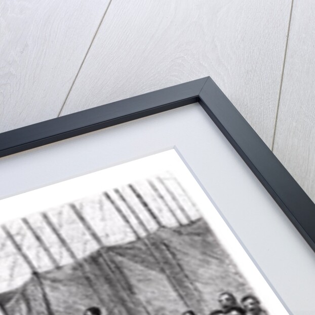 Speke Introduces Grant to the Queen Dowager of Uganda by English School