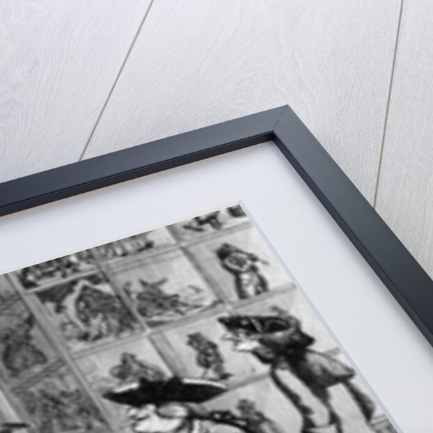 The Macaroni Print Shop, pub. by N. Darley, 1772 by E Jopham