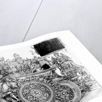 Scene from Maximilian's Triumphal Procession, c.1516-18 by Hans Burgkmair